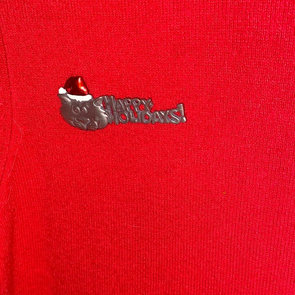 French Connection Vibrant Red Turtleneck Sweater - Picture 4 of 7